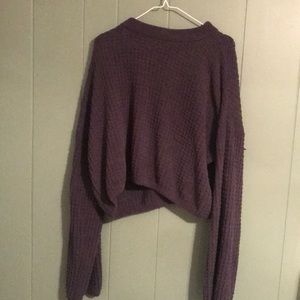Crop top sweater